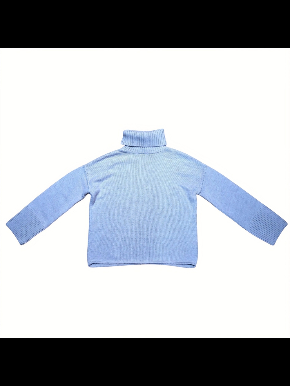 Women's Off-white Topshop Turtleneck Sweater - Size US 4